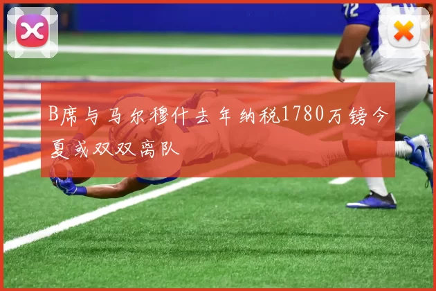 B席与马尔穆什去年纳税1780万镑今夏或双双离队